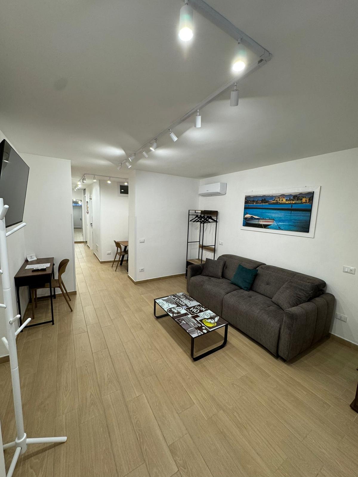 Zona living dell'appartamento